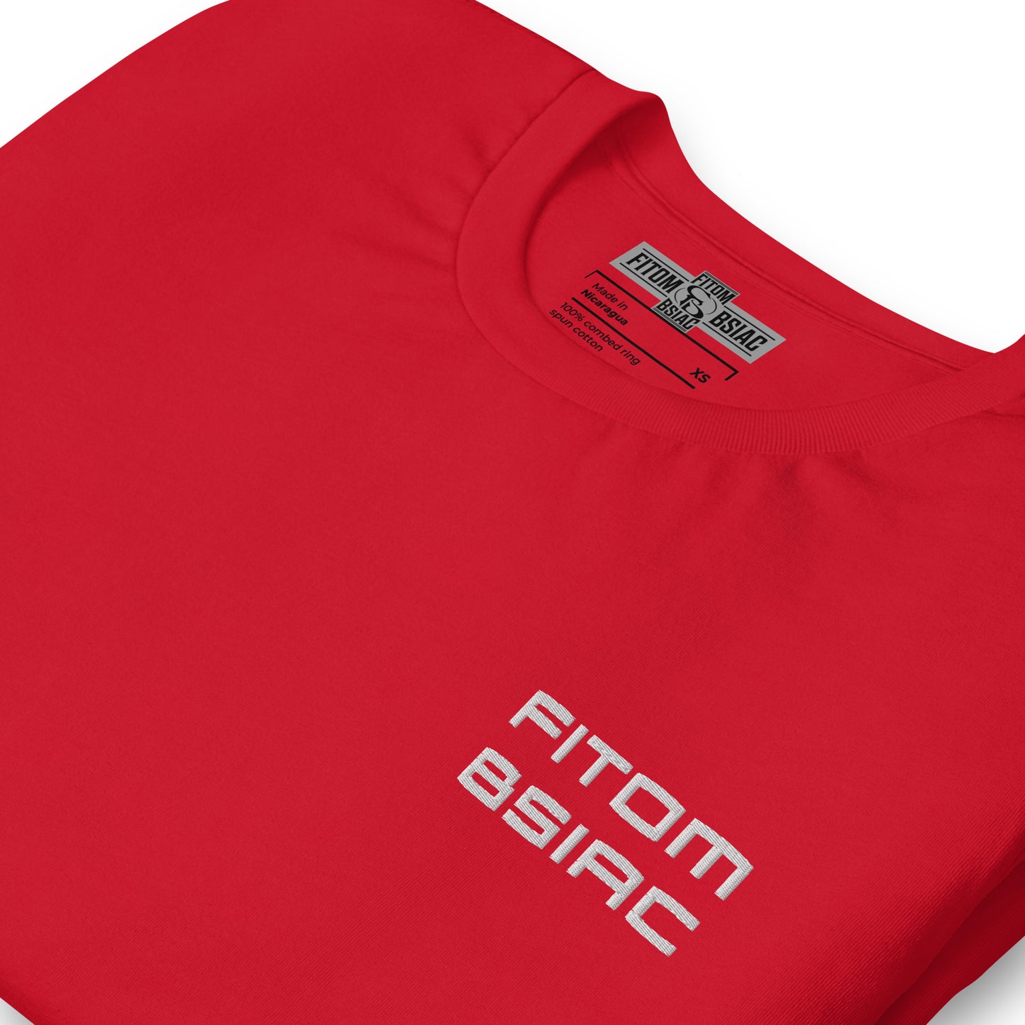 Unisex Classic Brand Name Embroidered t-shirt