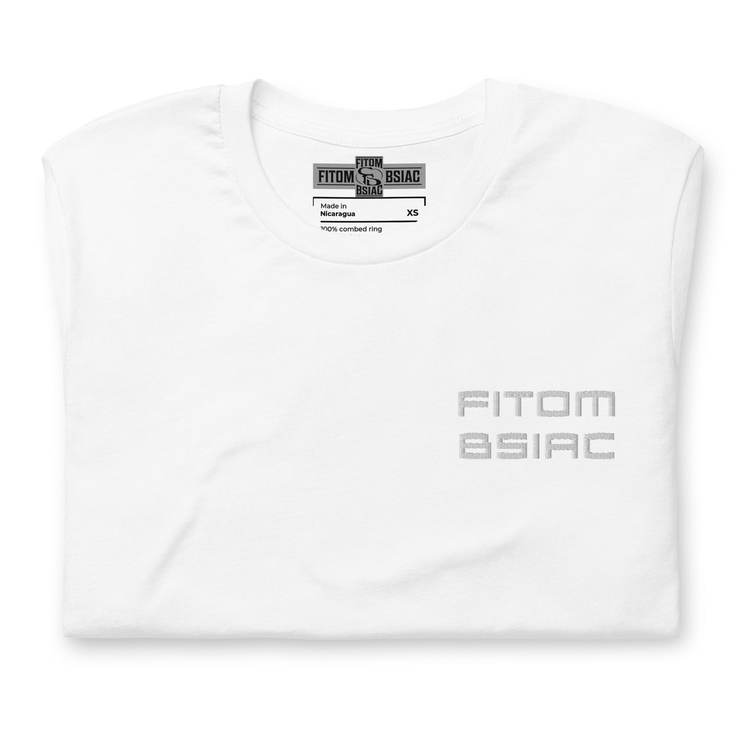 Unisex Classic Brand Name Embroidered t-shirt