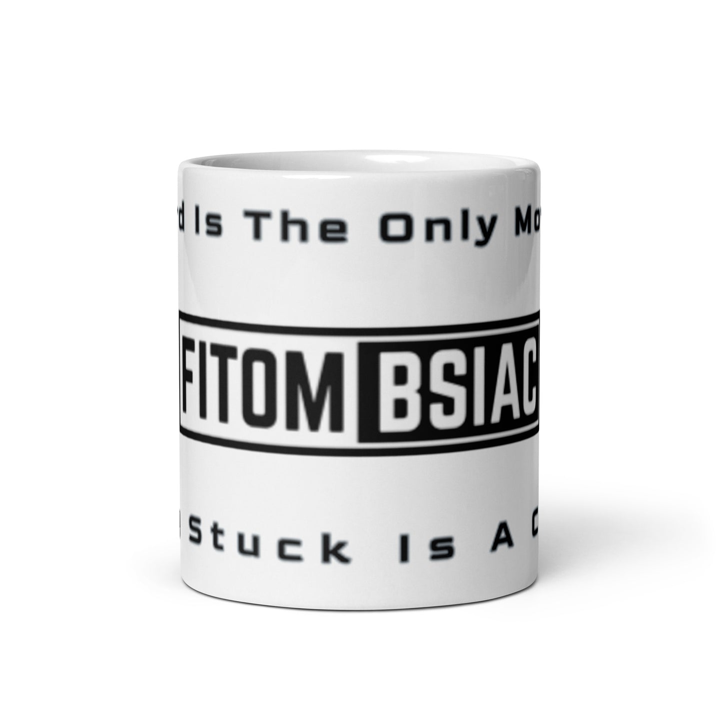 White glossy mug 11oz