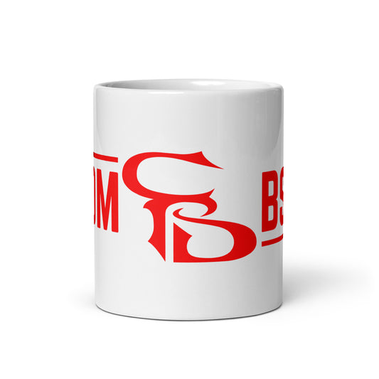 White glossy mug 11oz