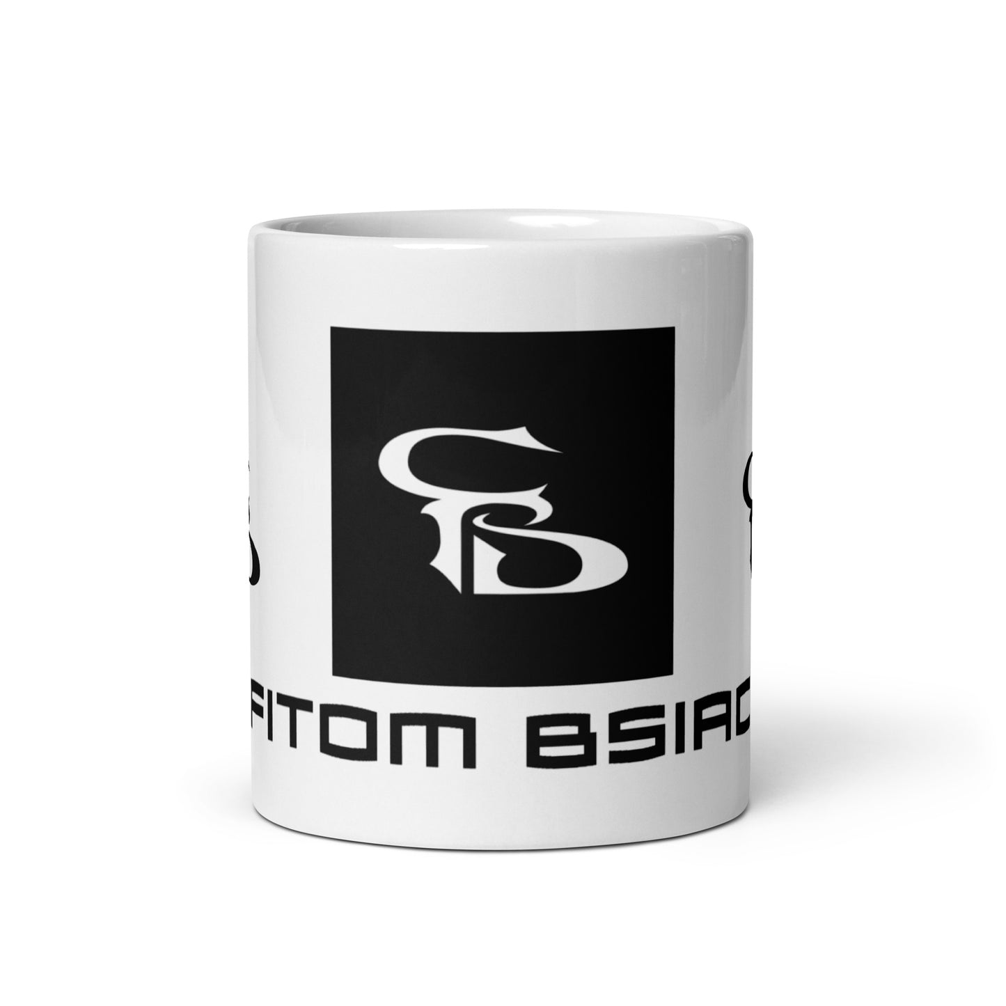 White glossy mug 11oz