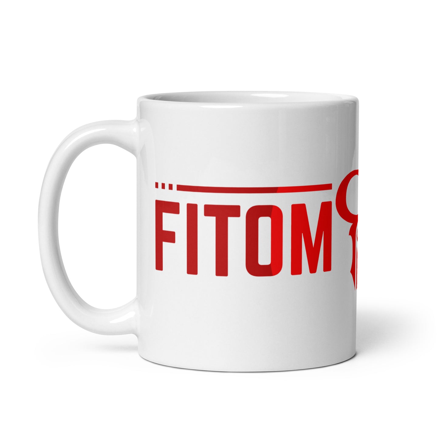 White glossy mug 11oz