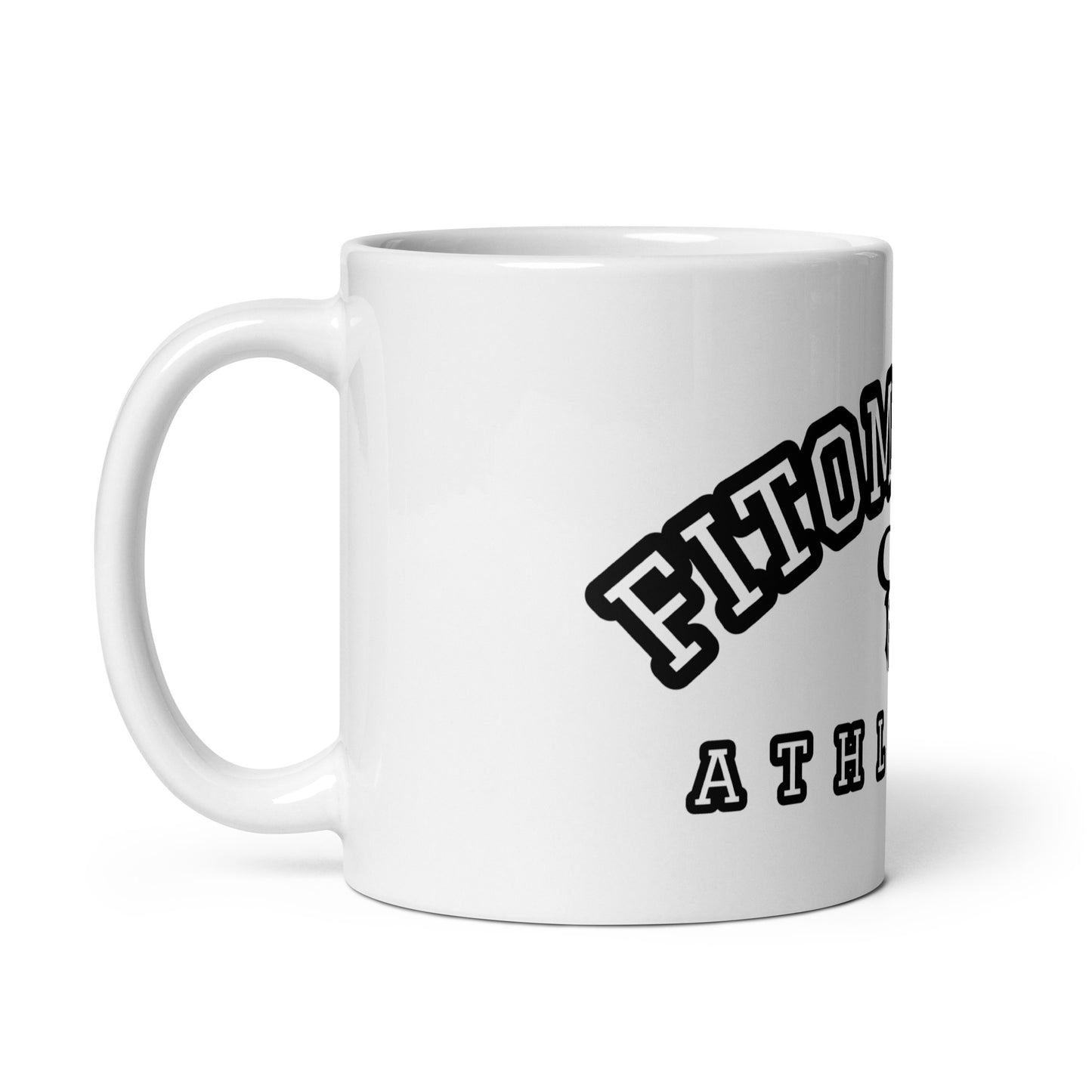 White glossy mug 11oz