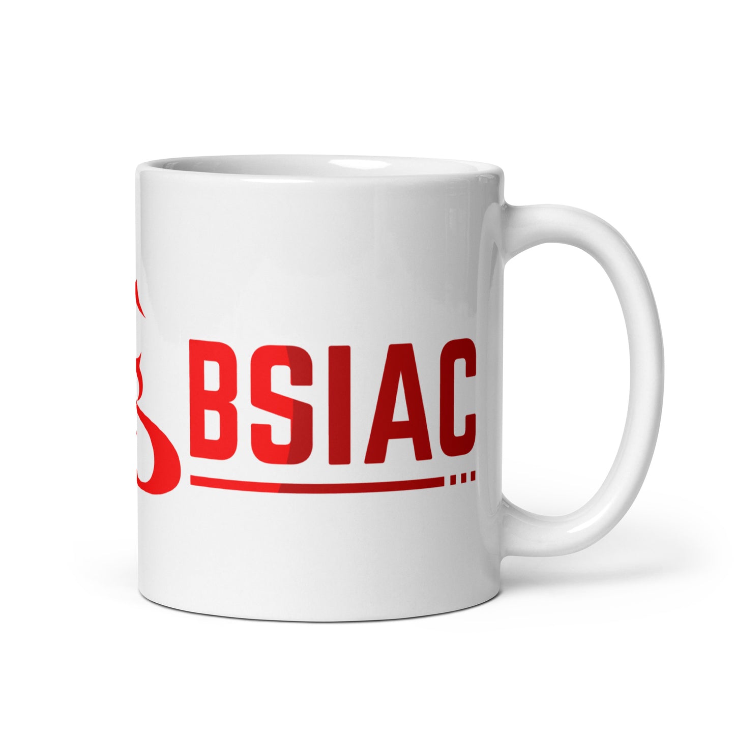 White glossy mug 11oz