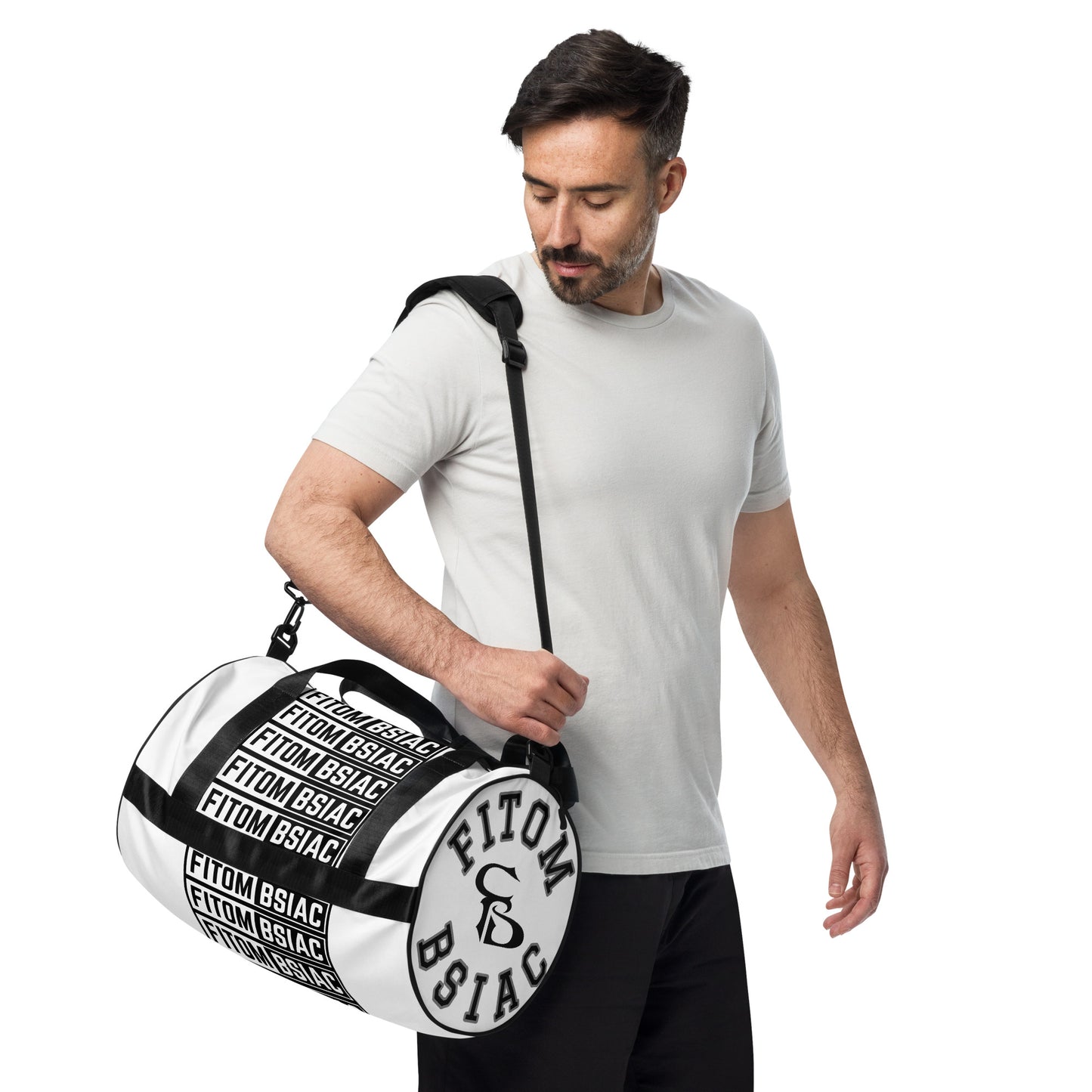 All-over print gym bag