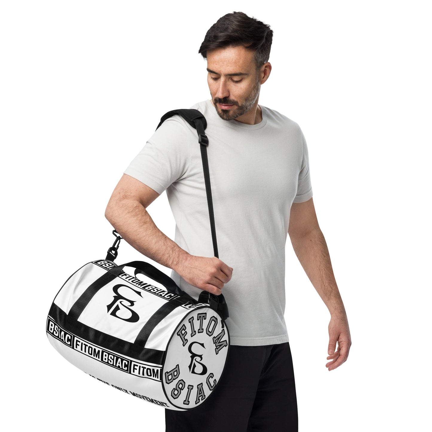 All-over print gym bag