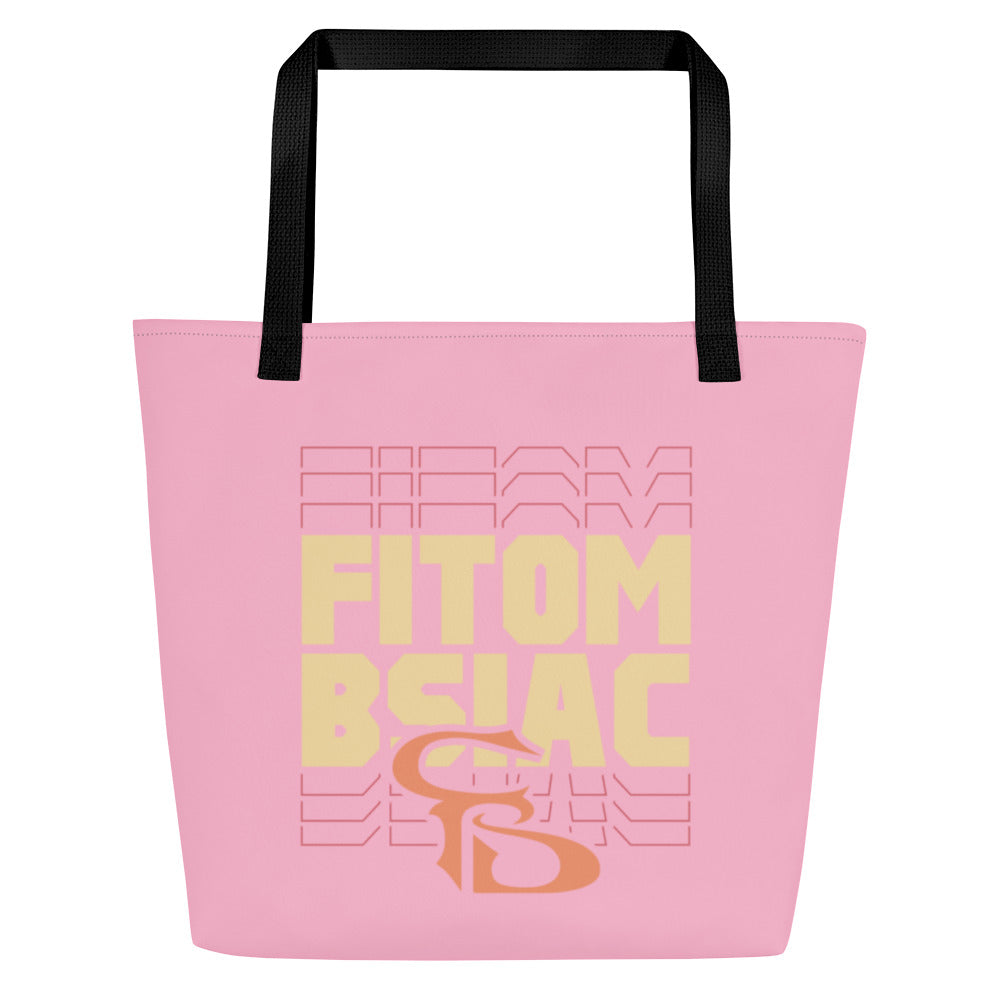 Pink [Large] Tote Bag