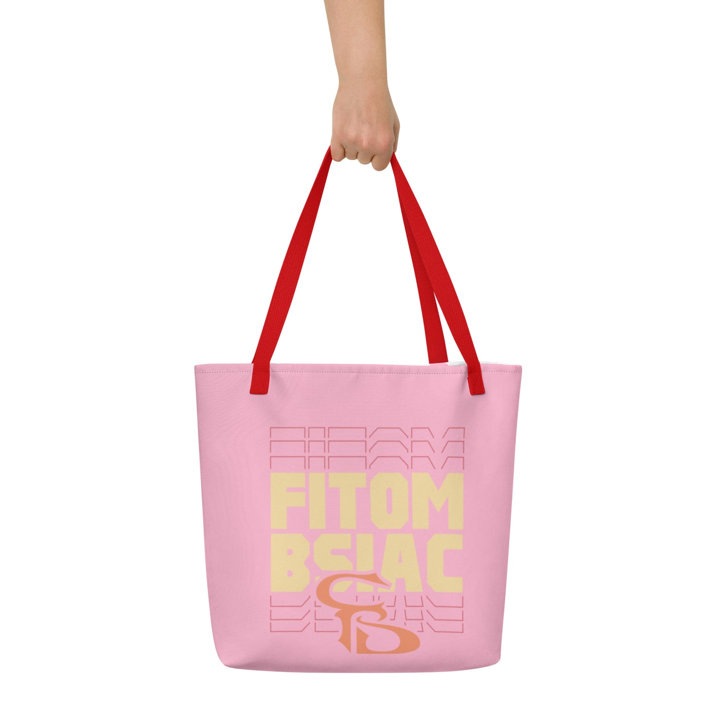 Pink [Large] Tote Bag