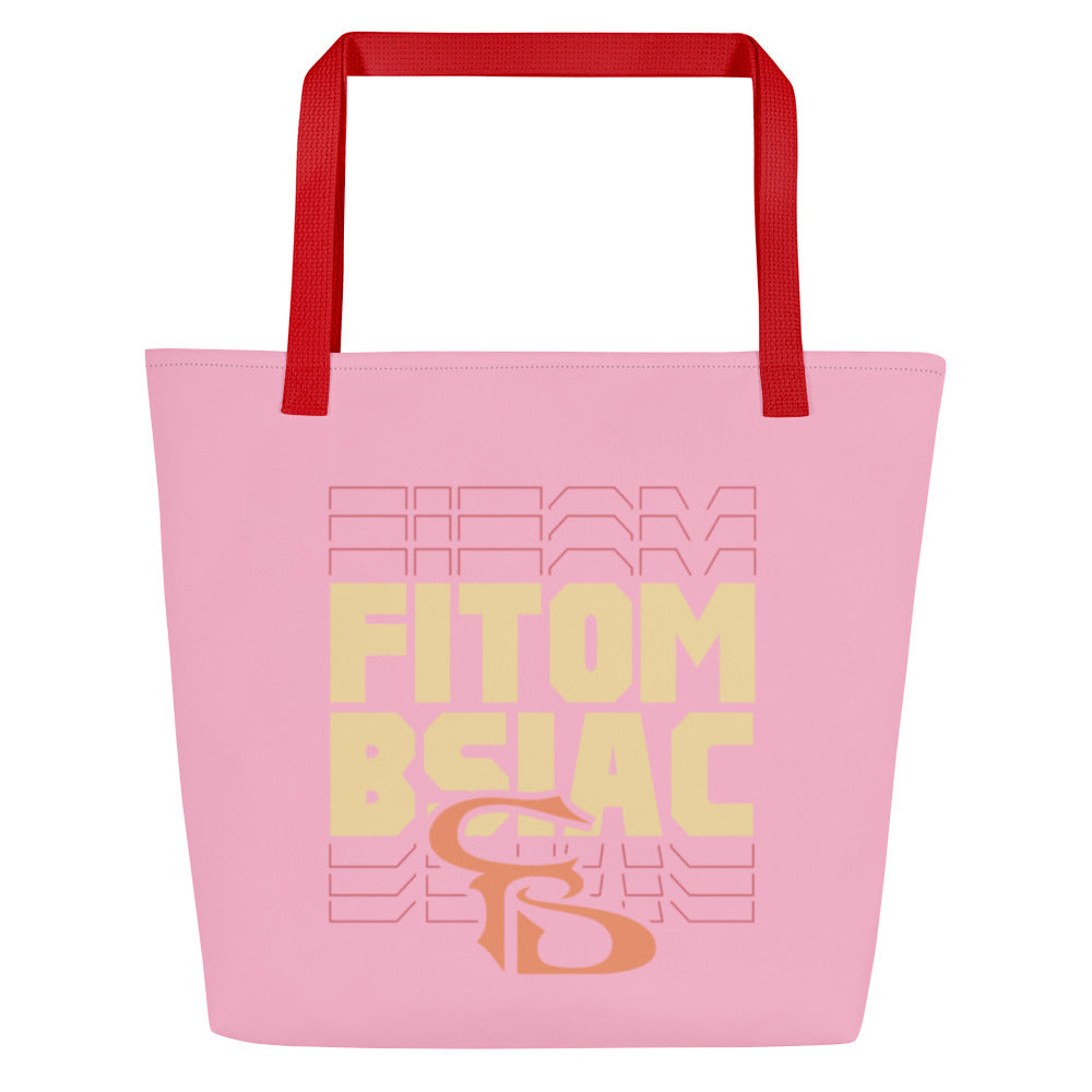 Pink [Large] Tote Bag