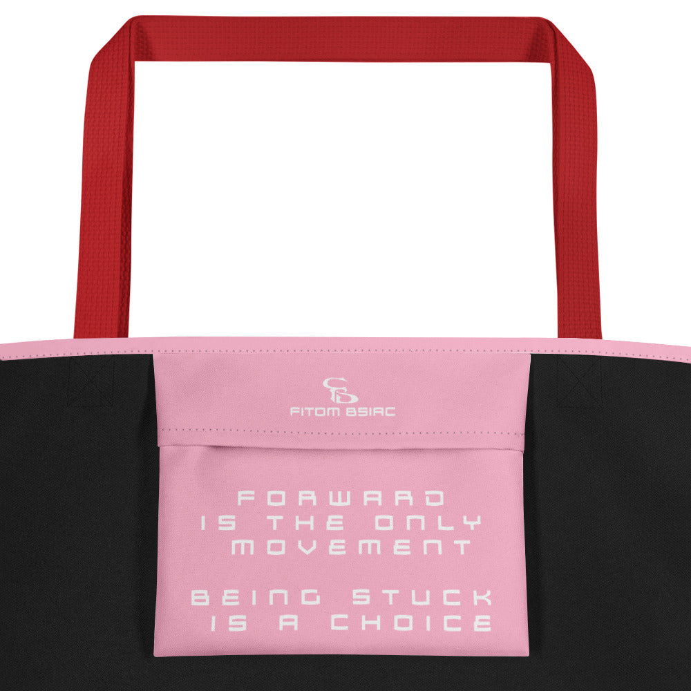 Pink [Large] Tote Bag