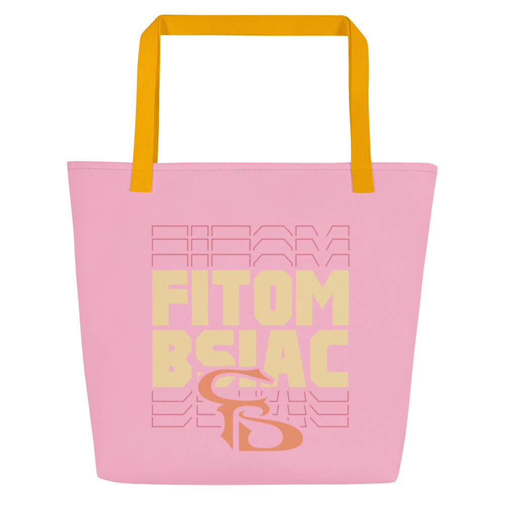 Pink [Large] Tote Bag