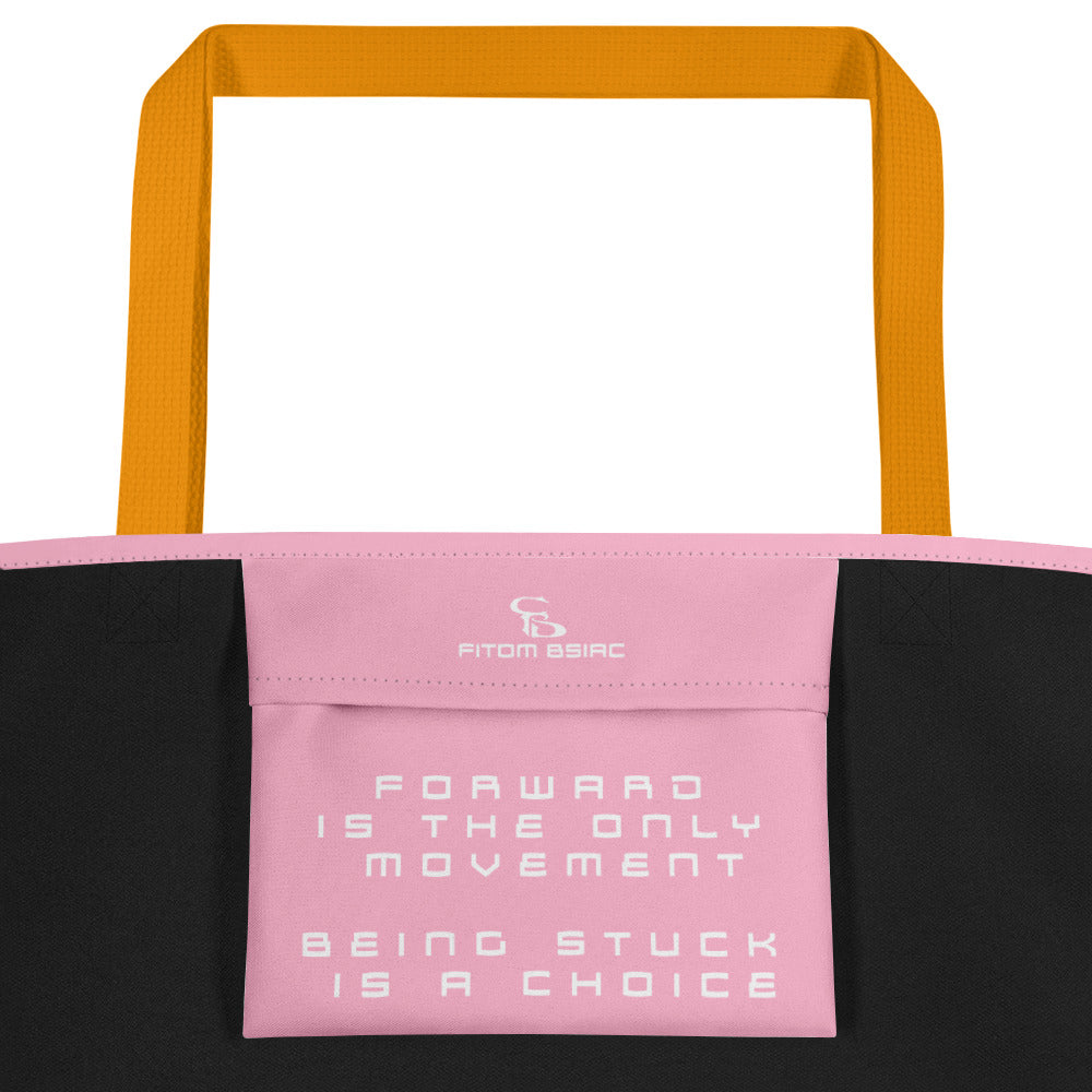 Pink [Large] Tote Bag