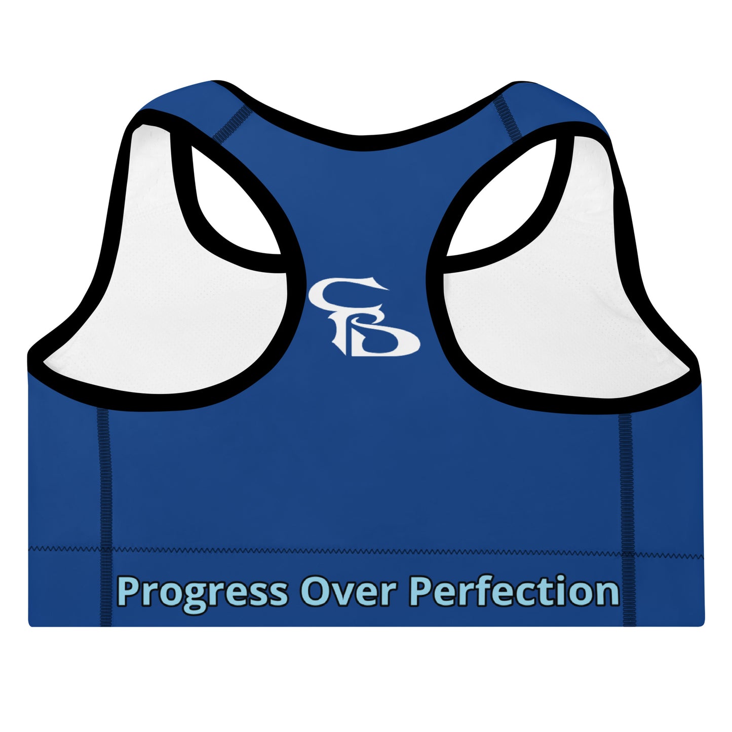 Padded Sports Bra (Royal Blue)