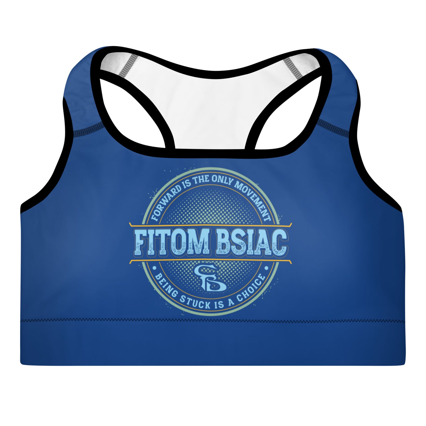 Padded Sports Bra (Royal Blue)