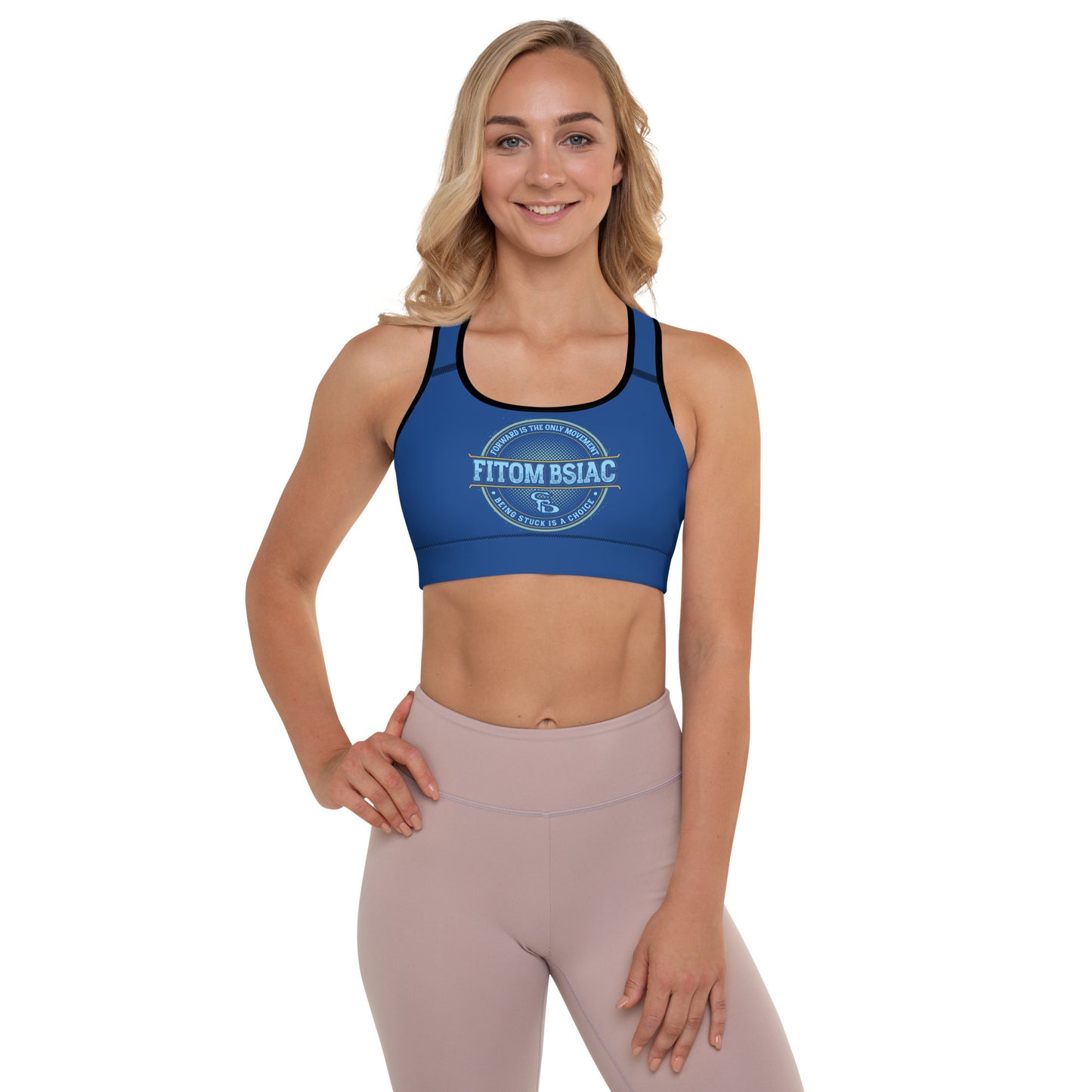 Padded Sports Bra (Royal Blue)