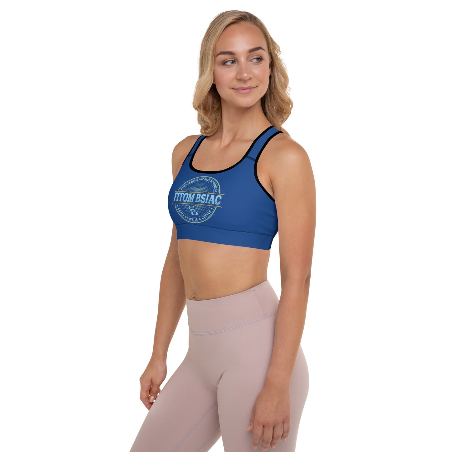 Padded Sports Bra (Royal Blue)