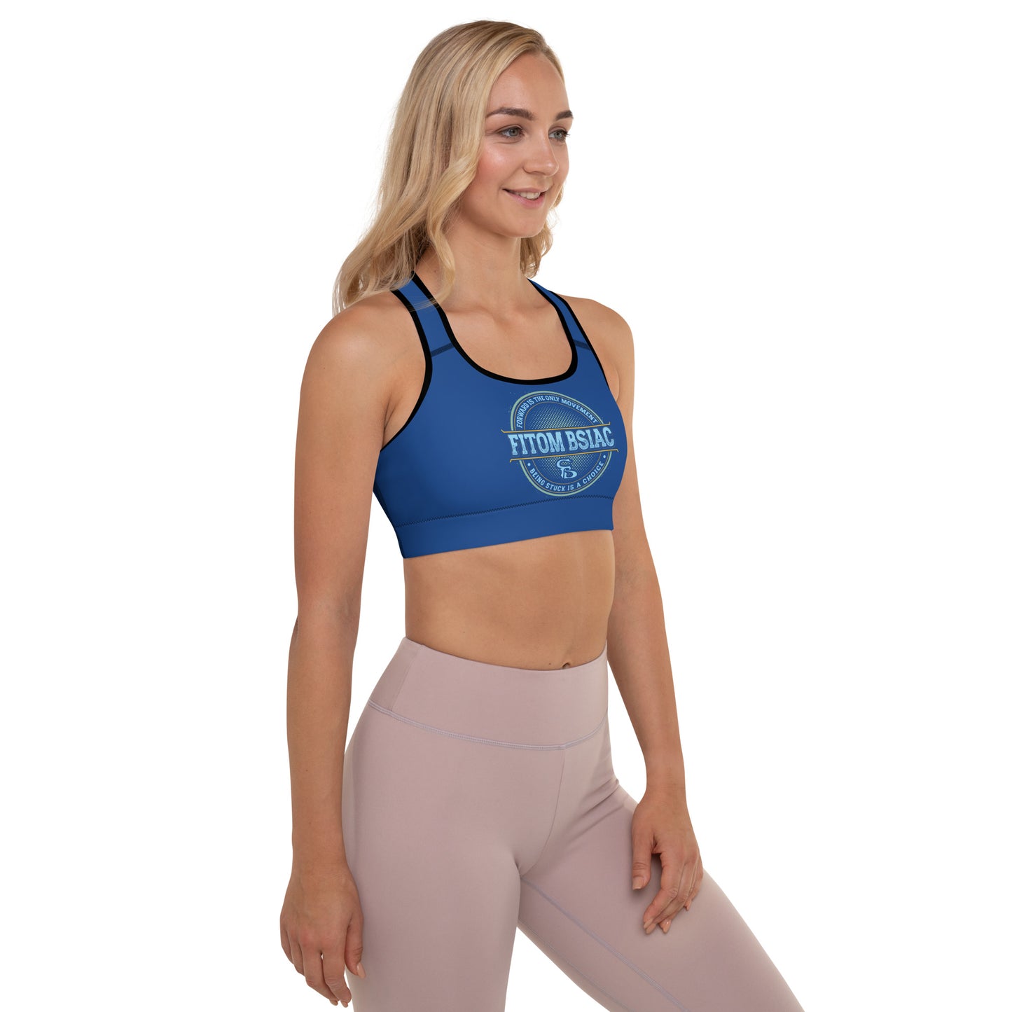 Padded Sports Bra (Royal Blue)