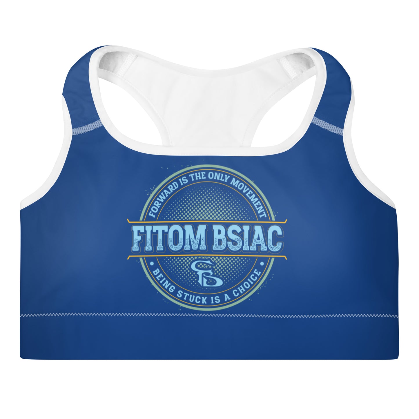 Padded Sports Bra (Royal Blue)