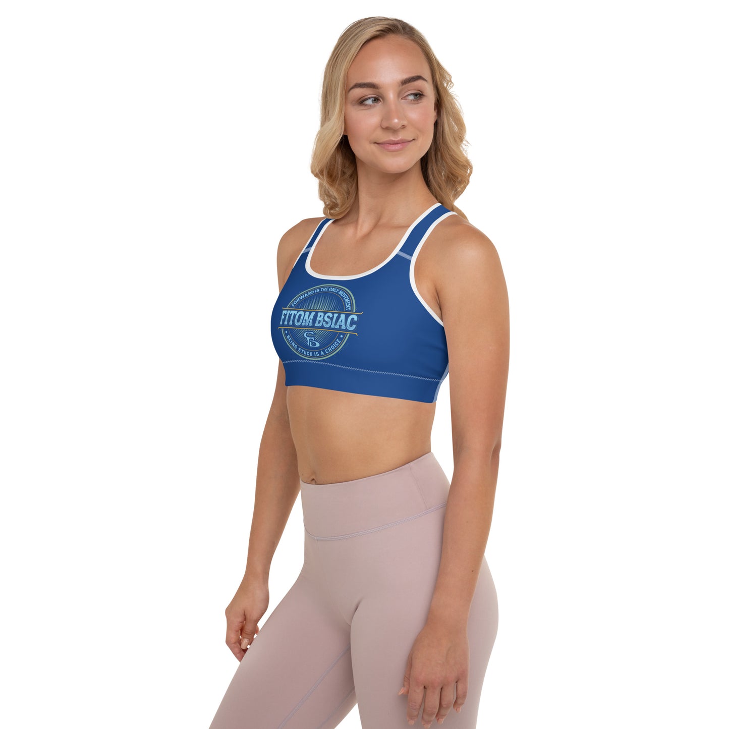 Padded Sports Bra (Royal Blue)