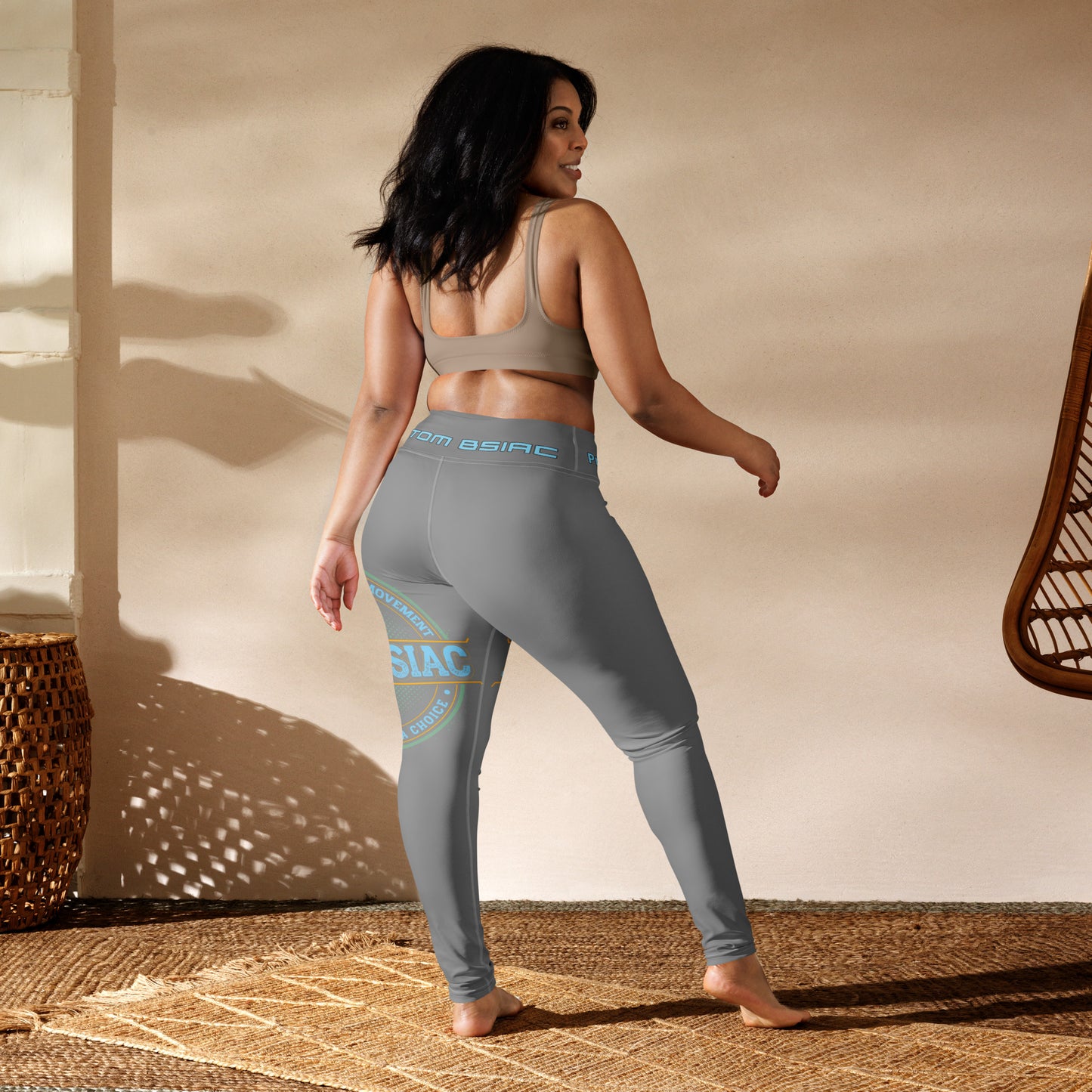 Yoga Leggings (Silver Blaze)