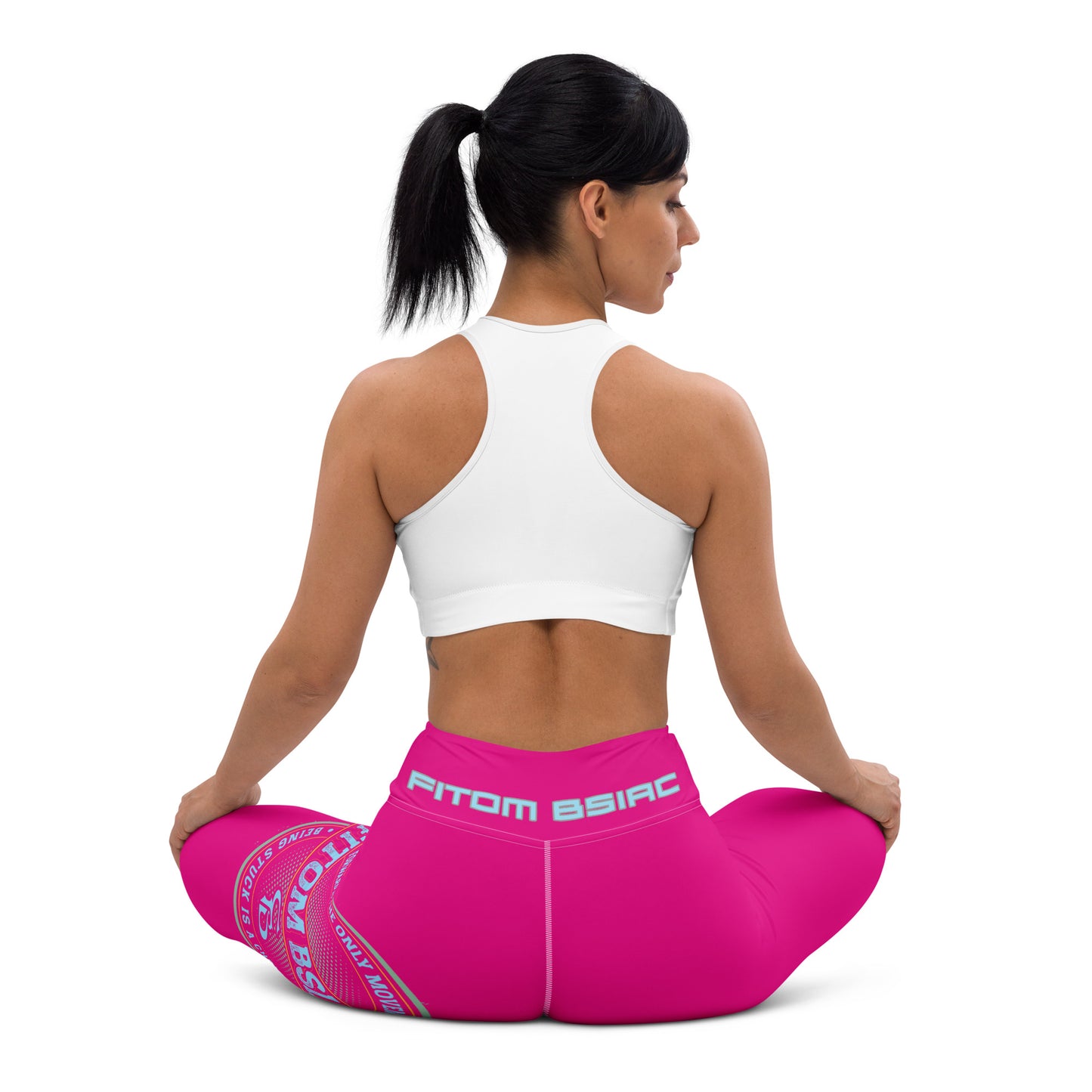 Yoga Leggings (Medium Violet Red)