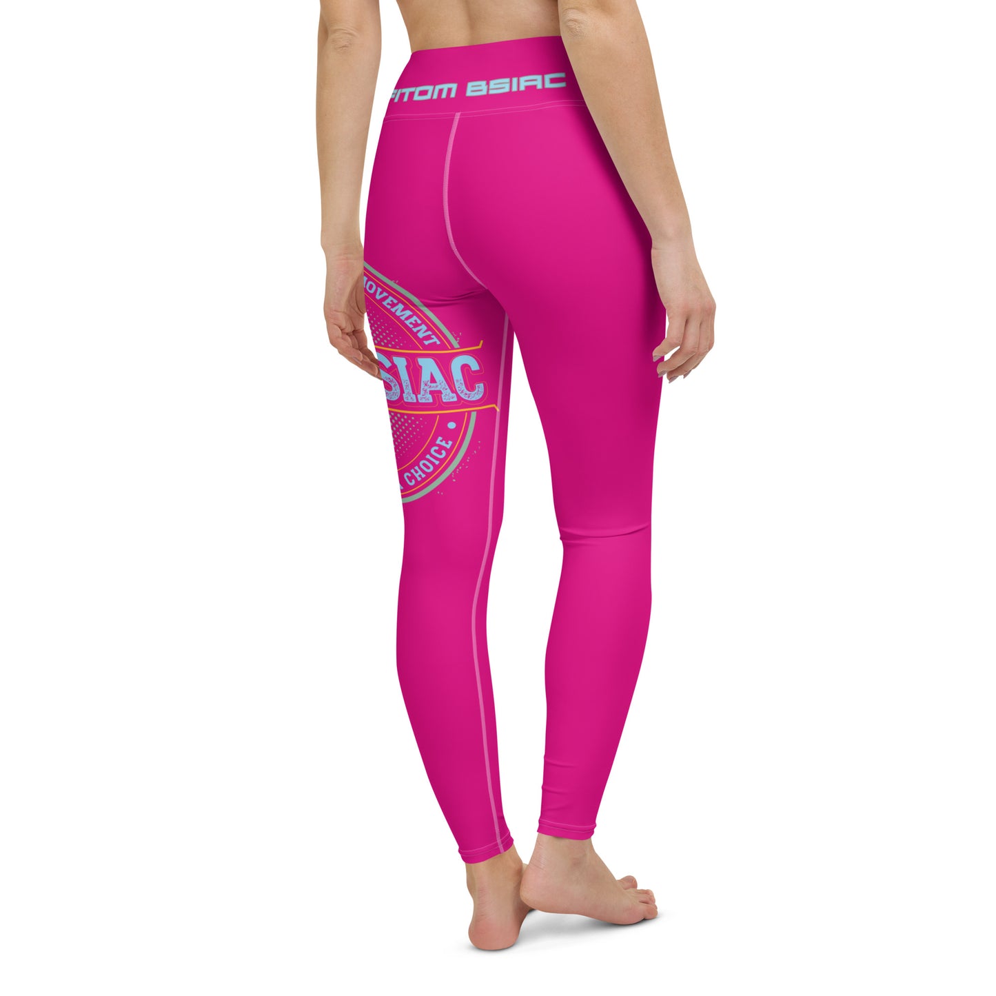 Yoga Leggings (Medium Violet Red)