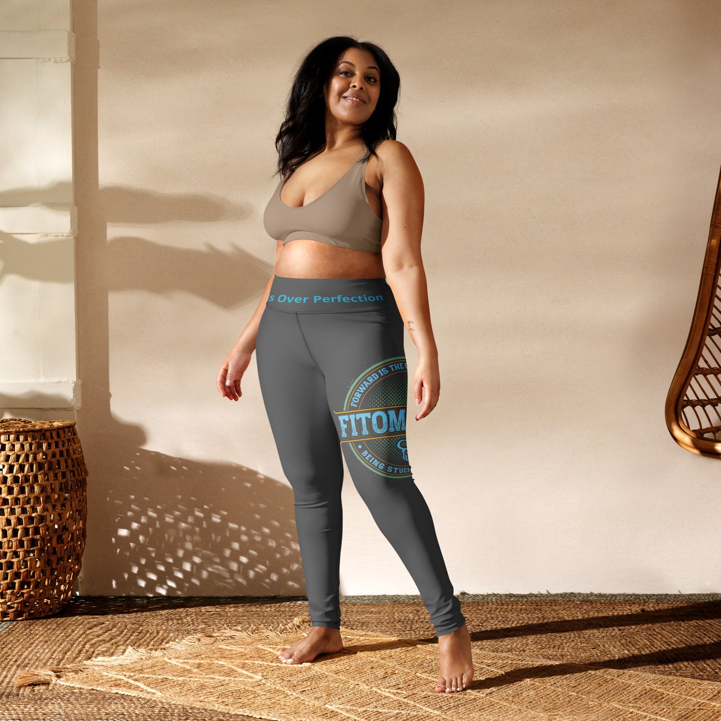 Yoga Leggings (Charcoal Grey)