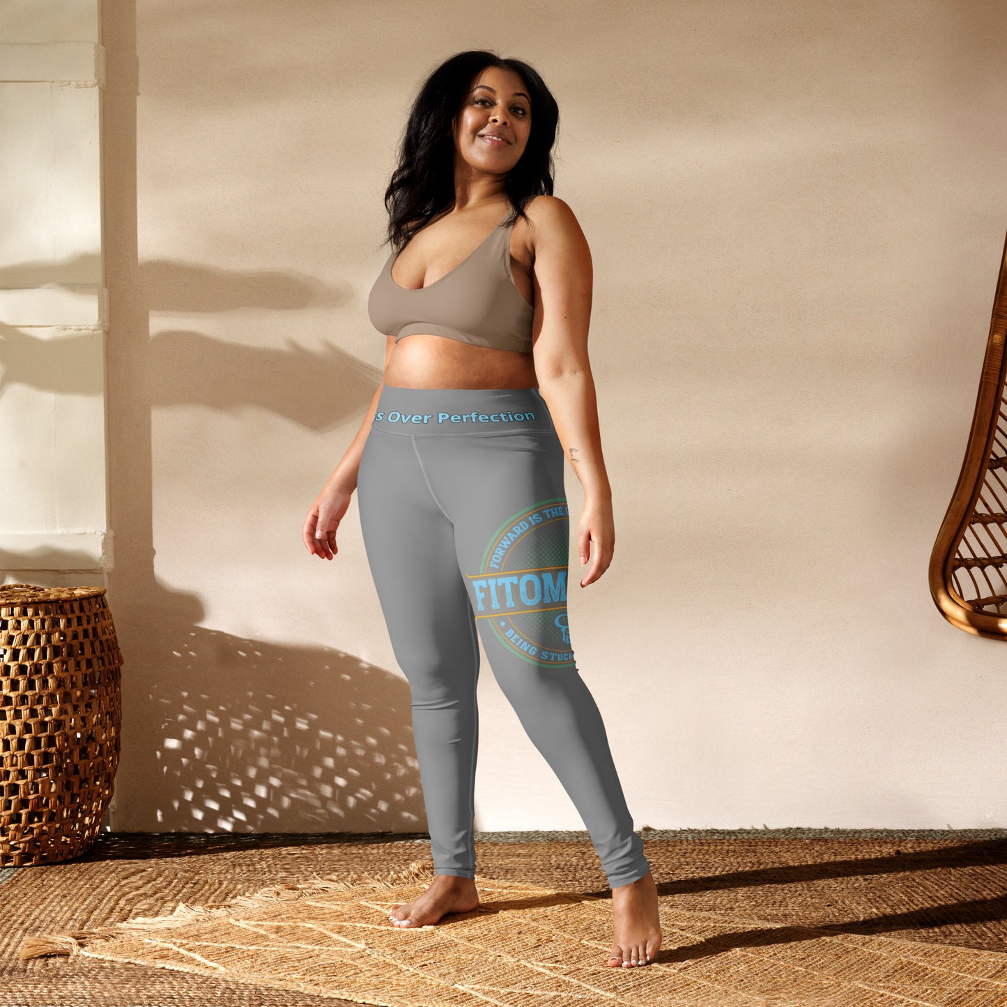 Yoga Leggings (Silver Blaze)