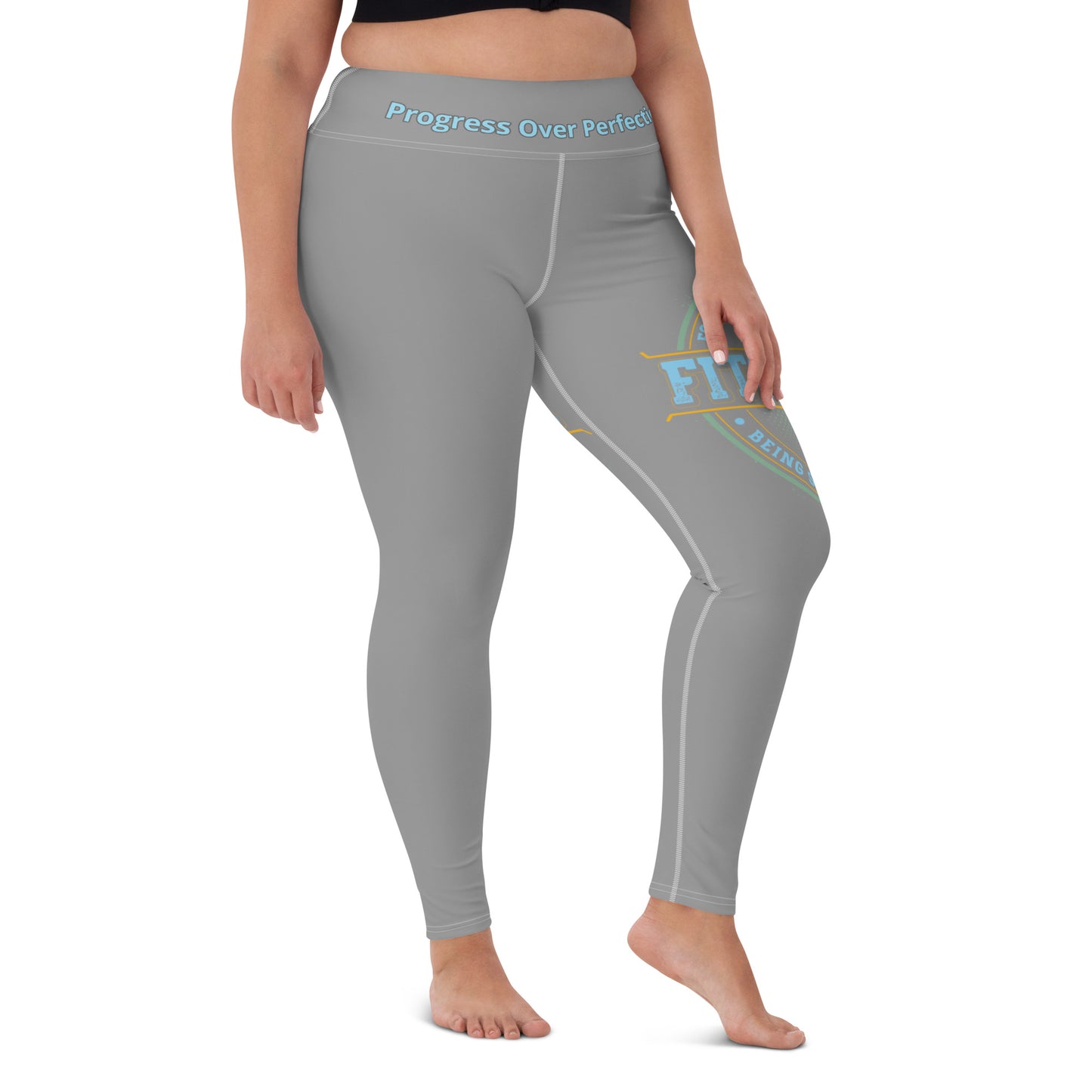 Yoga Leggings (Silver Blaze)