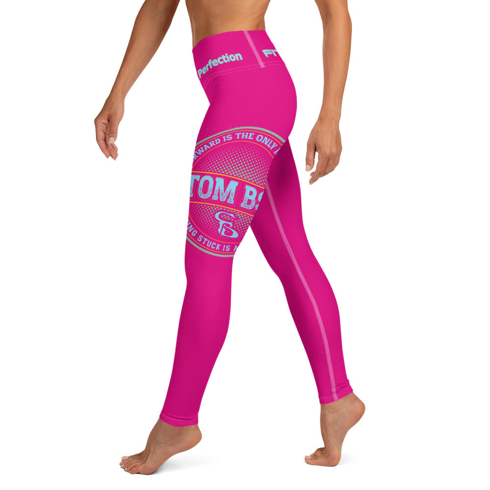 Yoga Leggings (Medium Violet Red)