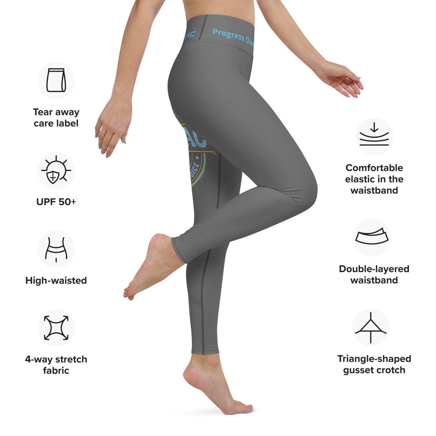 Yoga Leggings (Charcoal Grey)