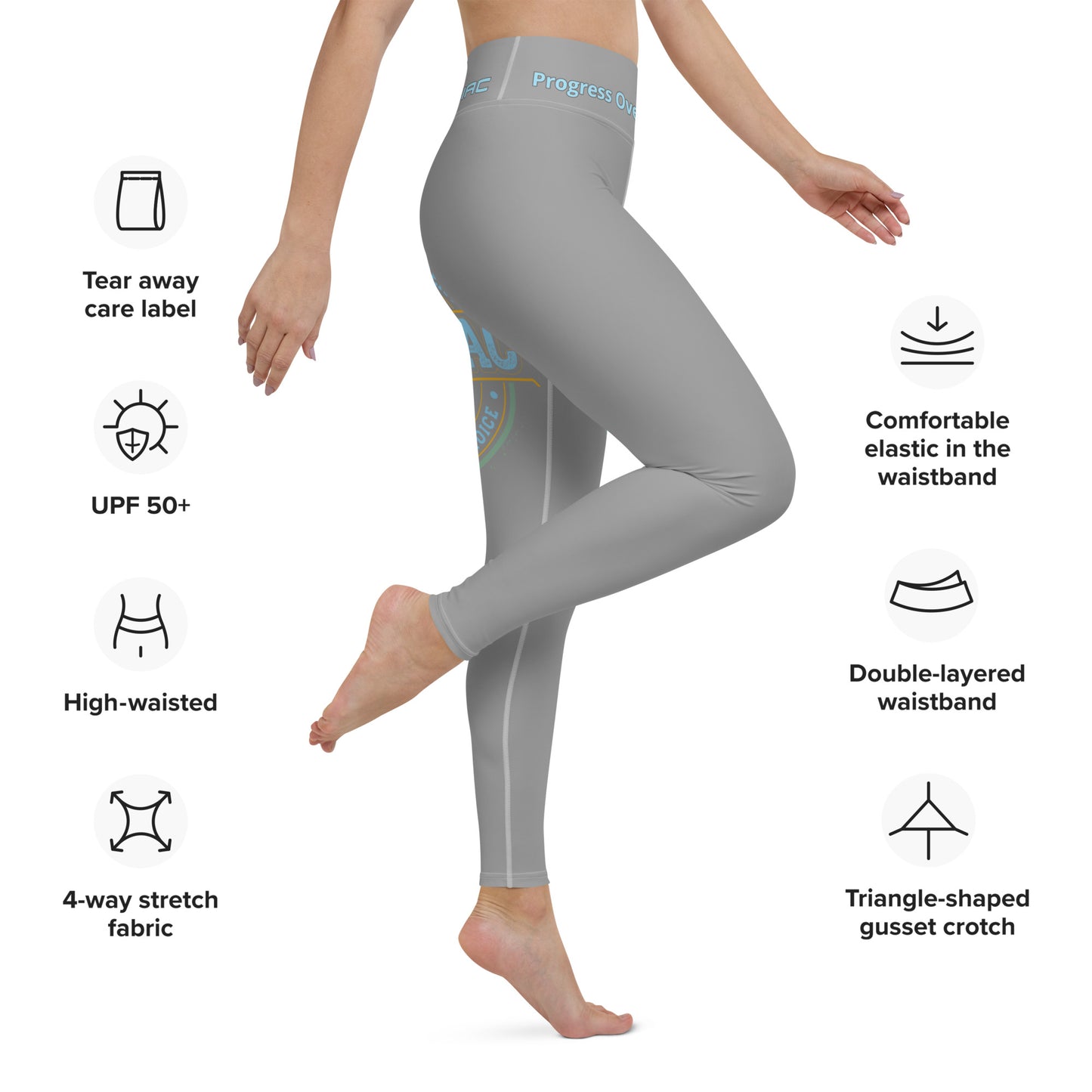 Yoga Leggings (Silver Blaze)