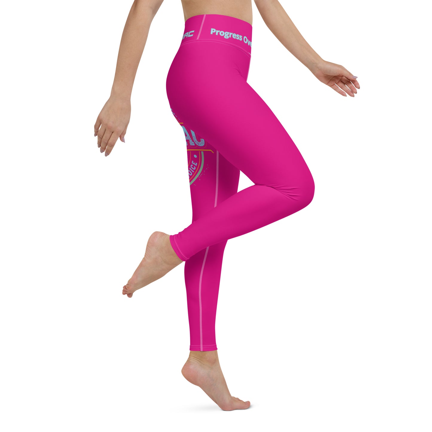 Yoga Leggings (Medium Violet Red)