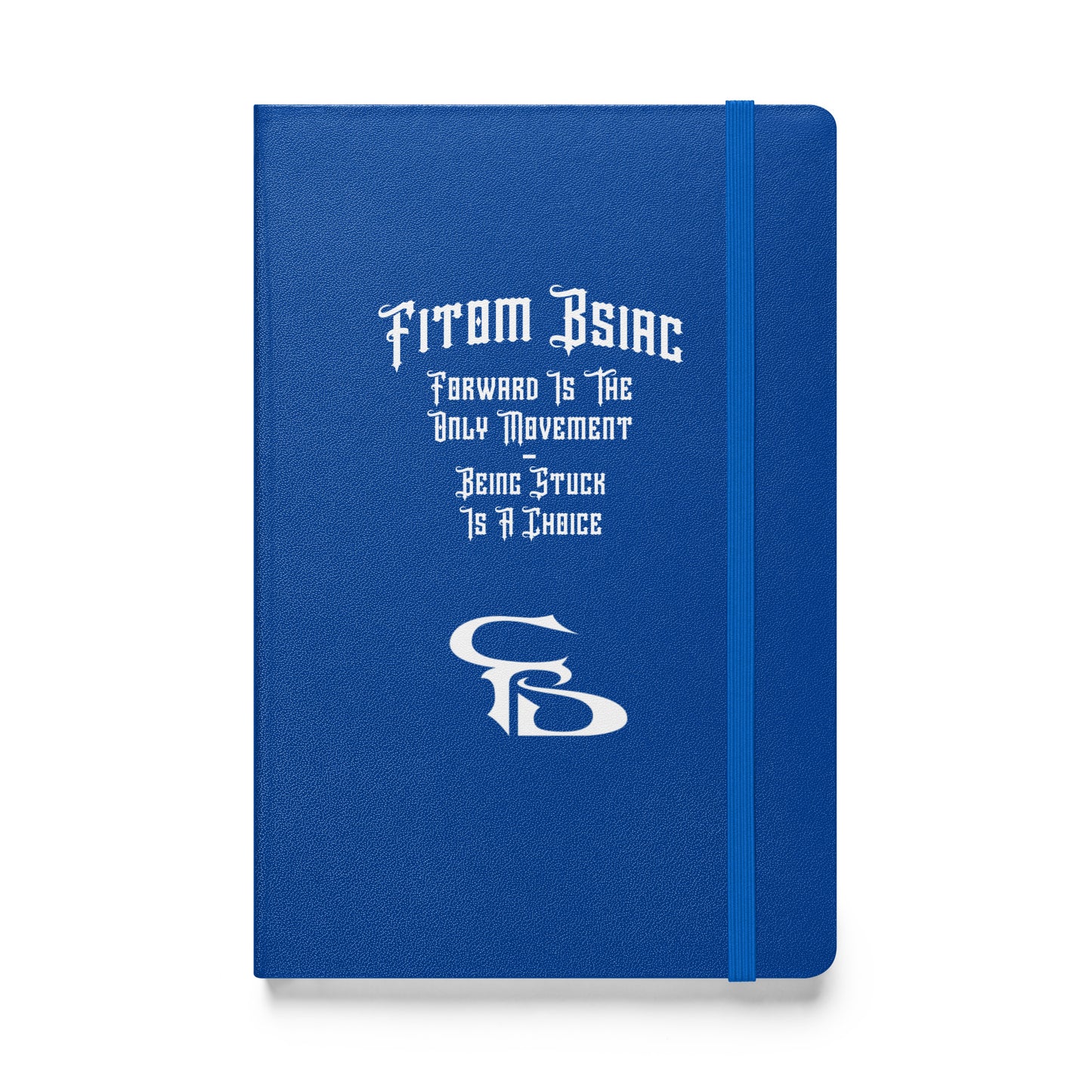 Hardcover bound notebook