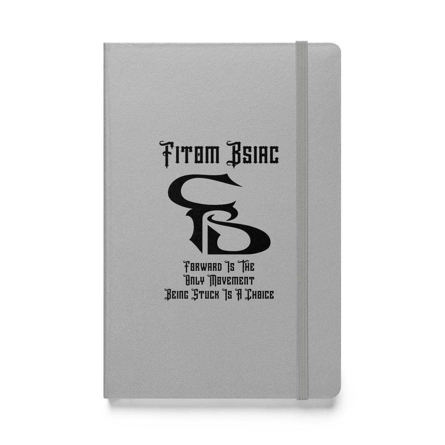 Hardcover bound notebook