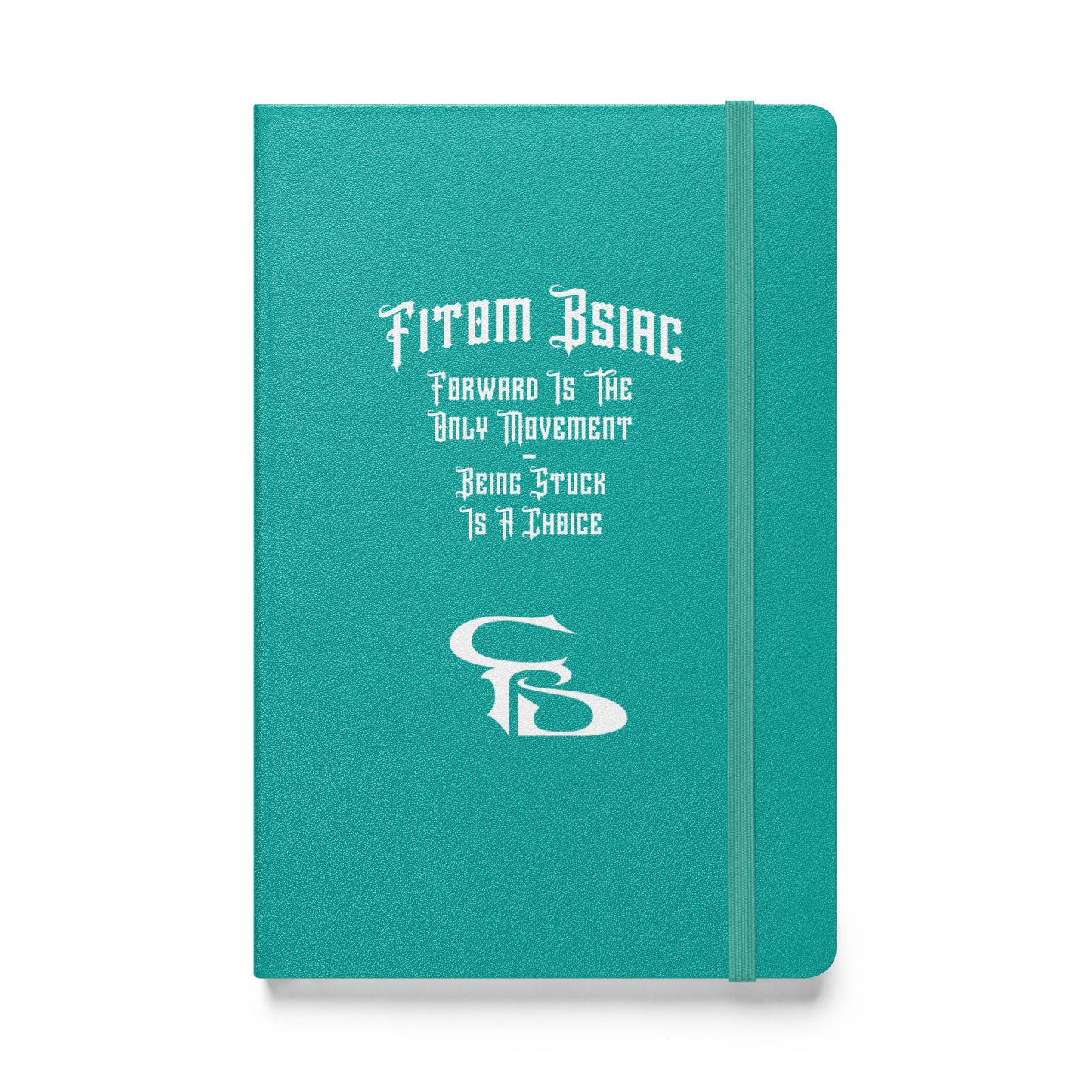 Hardcover bound notebook