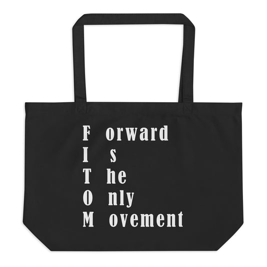 Large organic tote bag