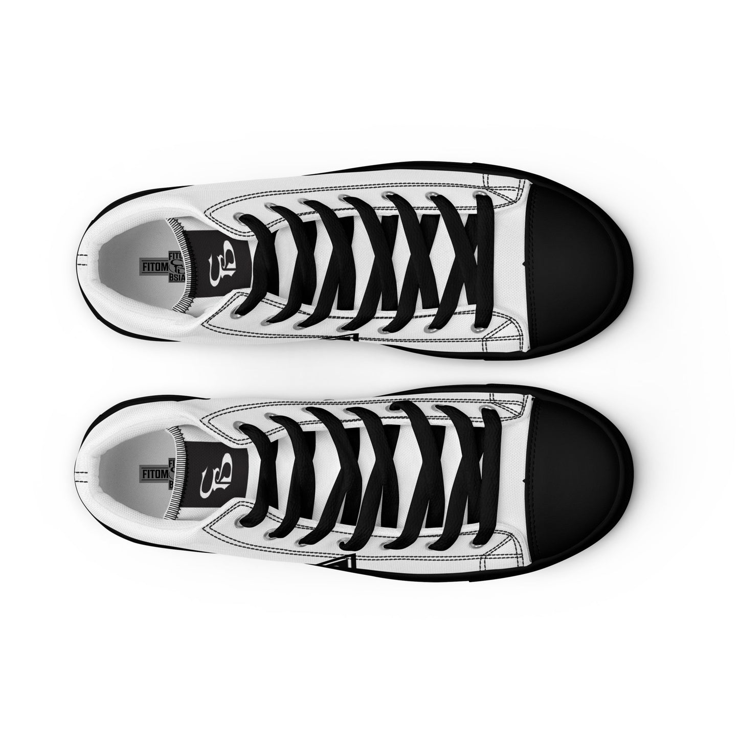 Men’s high top canvas shoes