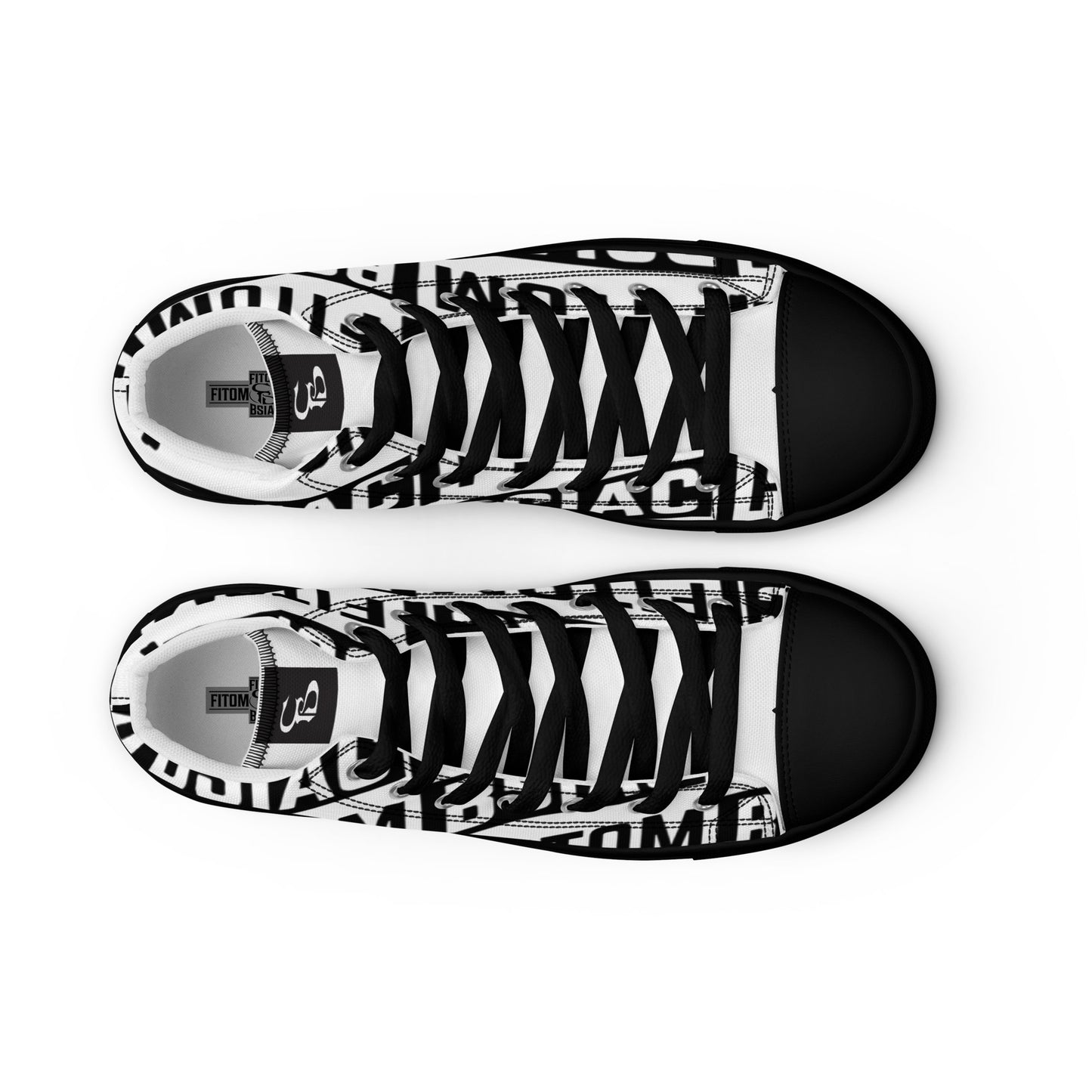 Men’s high top canvas shoes