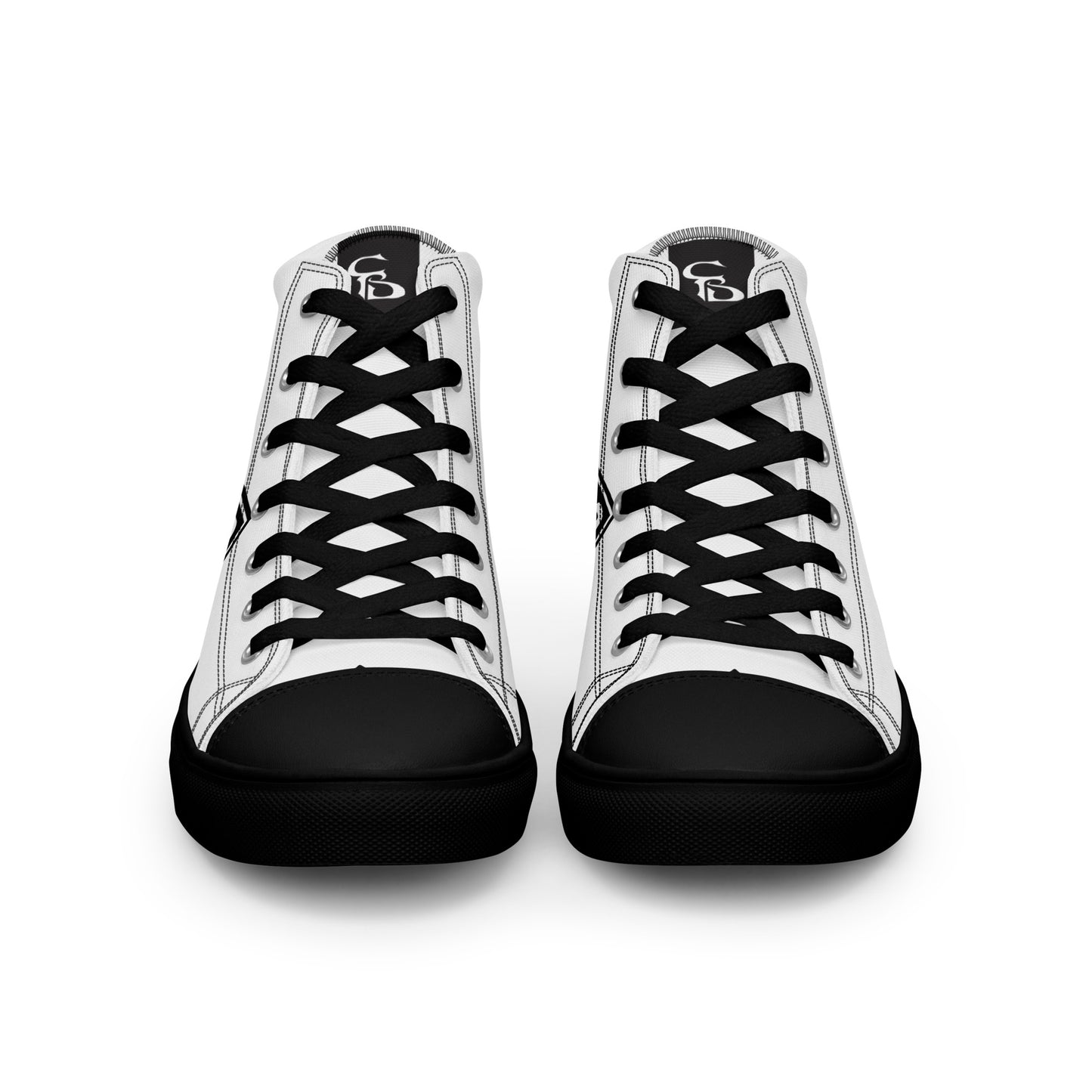 Men’s high top canvas shoes