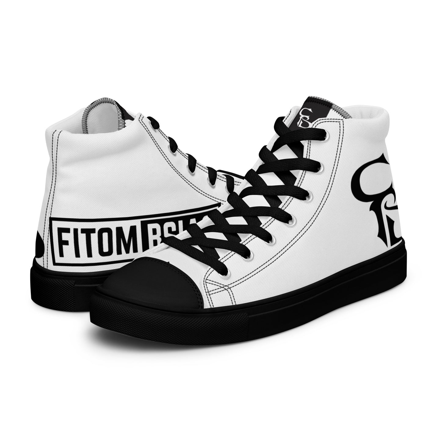 Men’s high top canvas shoes