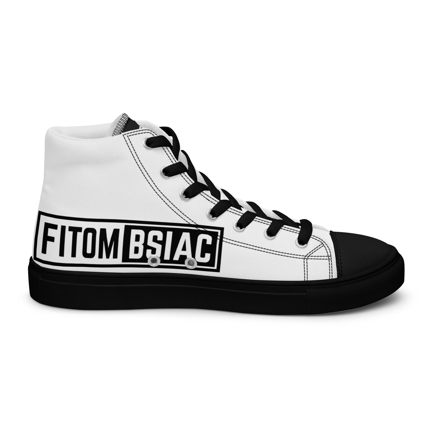 Men’s high top canvas shoes