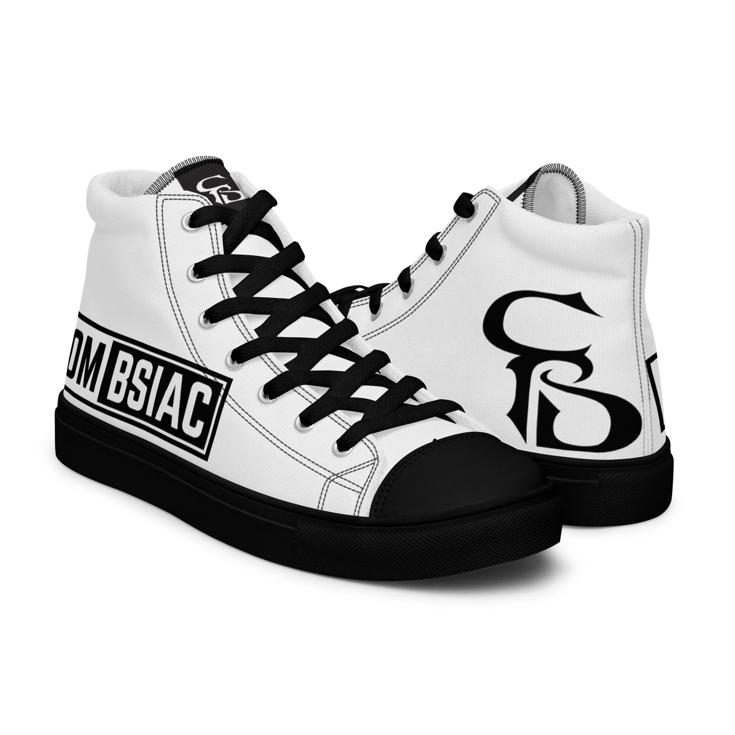 Men’s high top canvas shoes