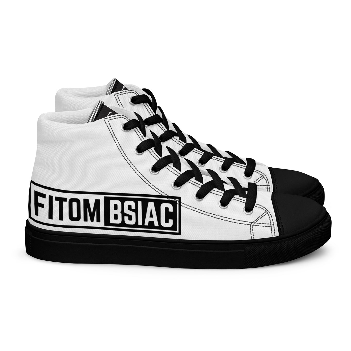 Men’s high top canvas shoes