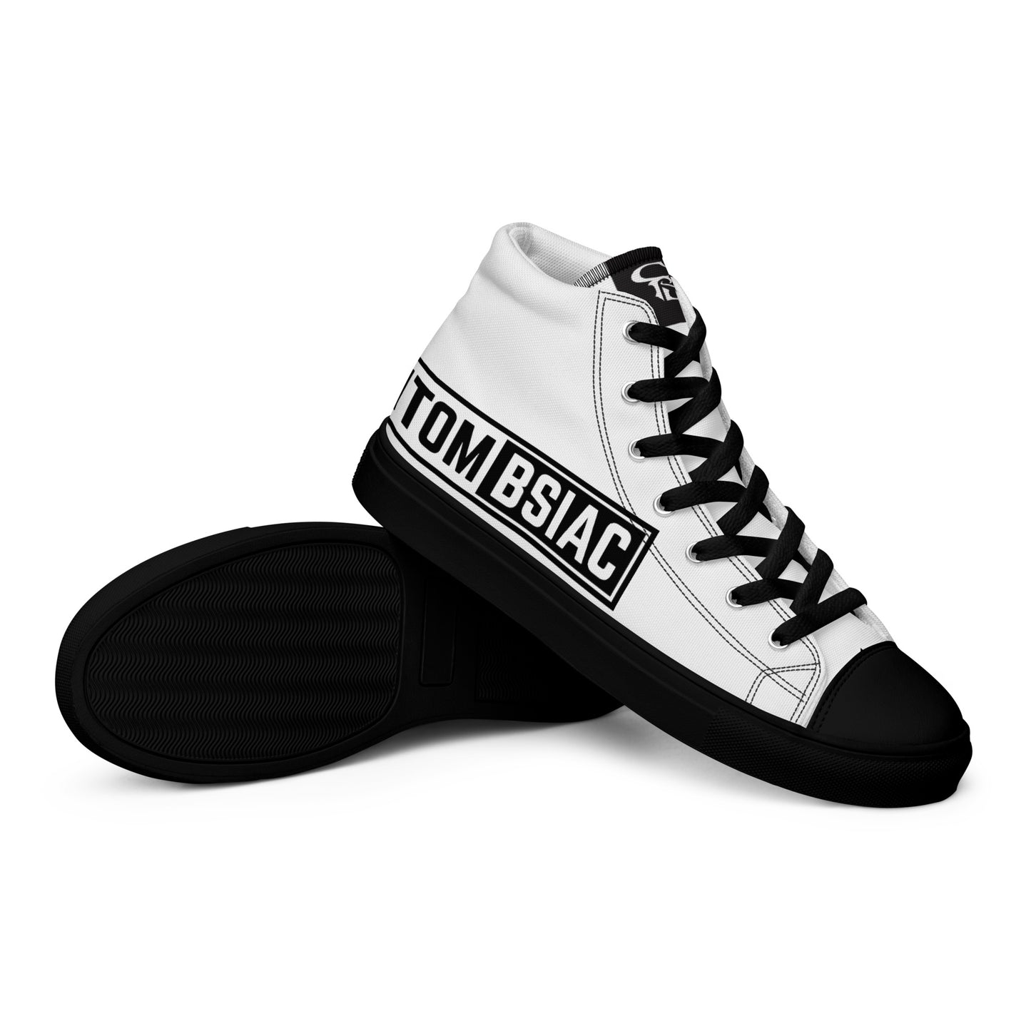 Men’s high top canvas shoes