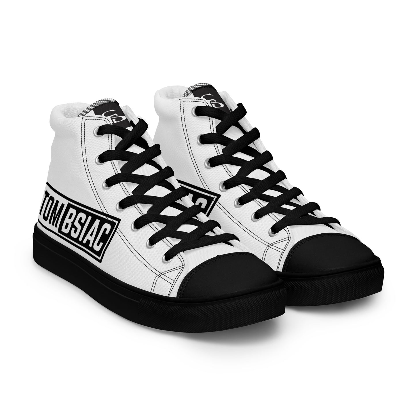 Men’s high top canvas shoes