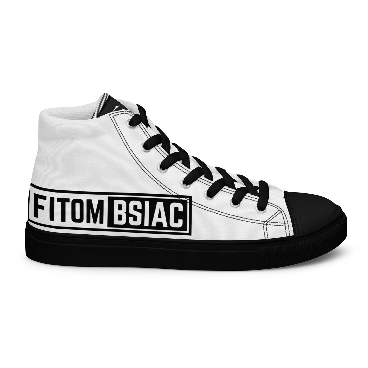 Men’s high top canvas shoes