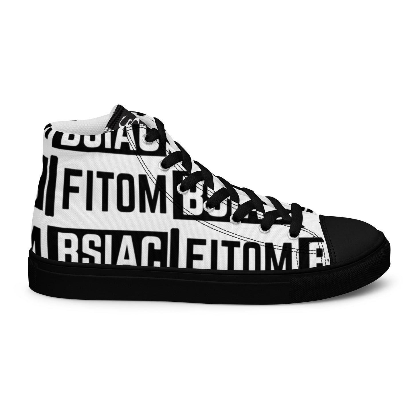 Men’s high top canvas shoes