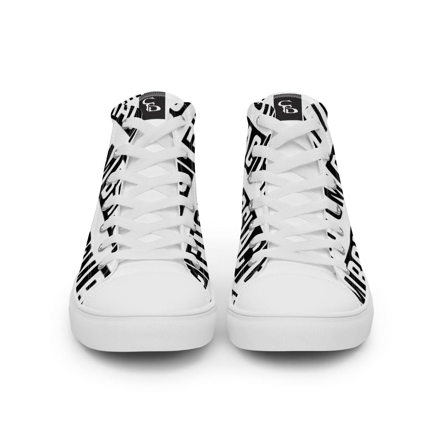 Men’s high top canvas shoes