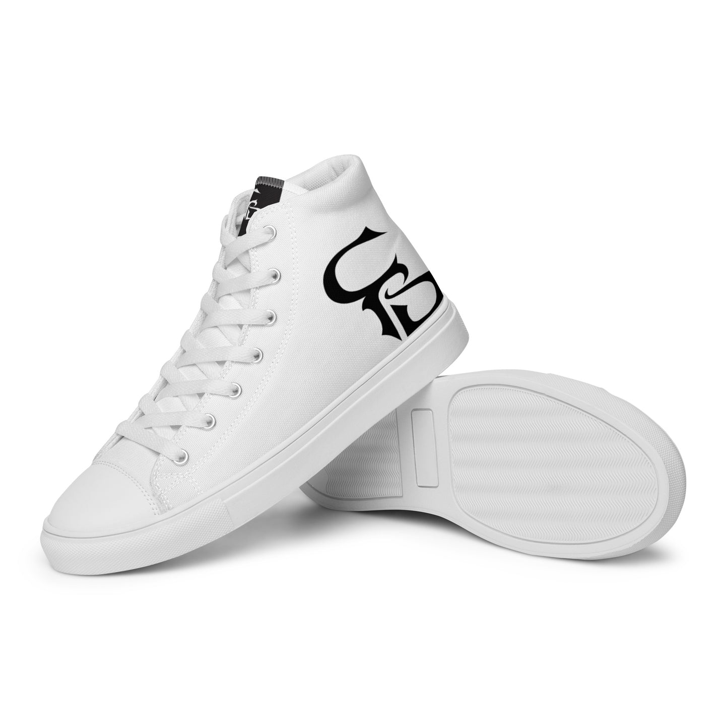 Men’s high top canvas shoes